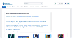 Desktop Screenshot of blaukreuz-verlag.de